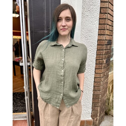 Milio Milano Bea Blouse  - Army