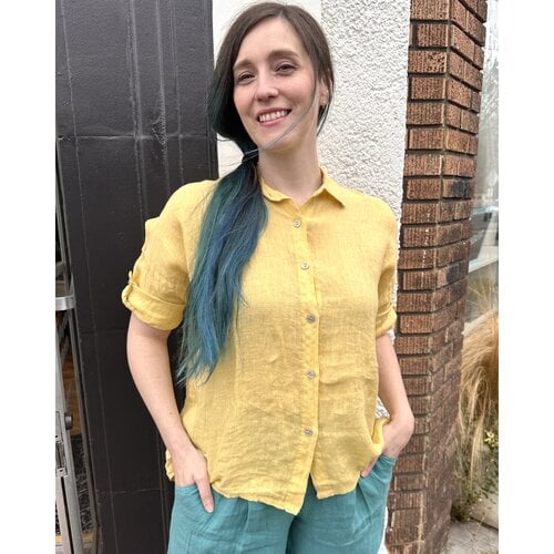 Milio Milano Bea Blouse  - Citrine