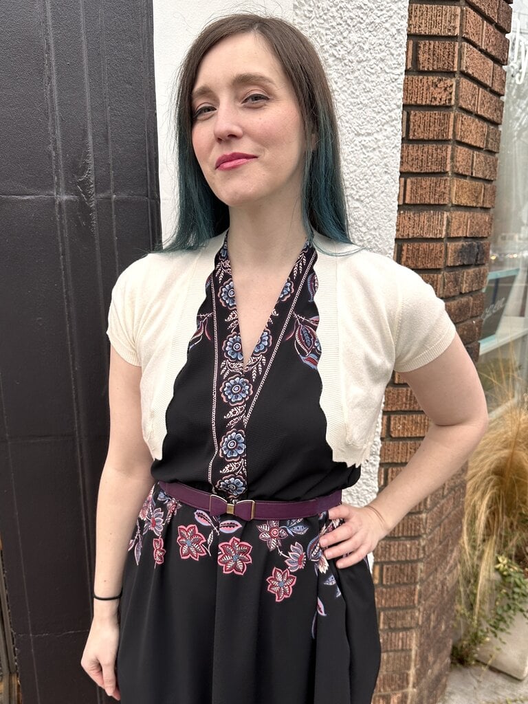 Tulip Shruggy Sweater - Ivory