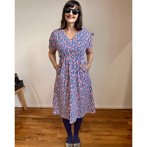 Sarah Bibb Calliope Dress - Apples