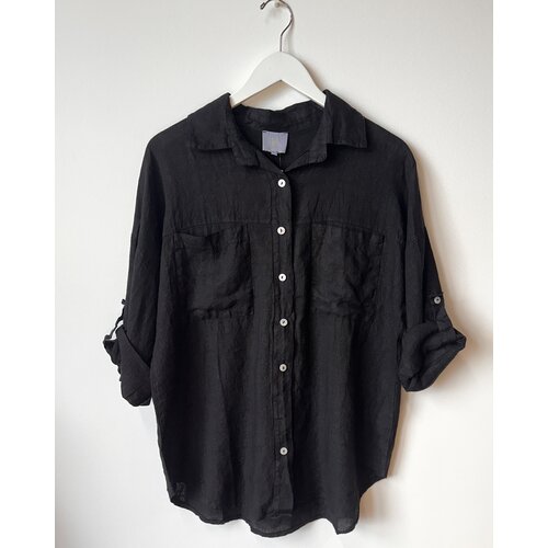 Milio Milano Folly Altana Blouse  - Black