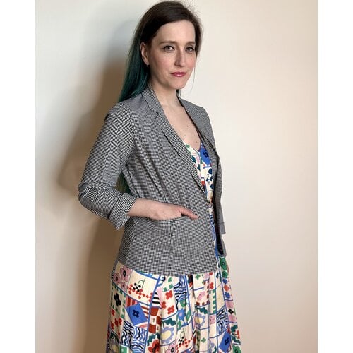 Sarah Bibb Patricia Blazer - BW Check