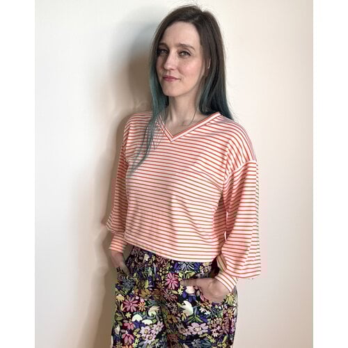 Sarah Bibb Jody - L'Orange Stripe