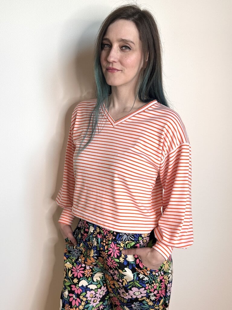 Sarah Bibb Jody - L'Orange Stripe