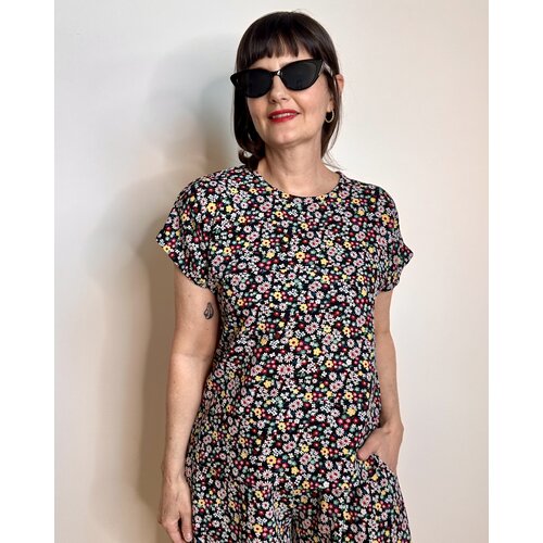 Sarah Bibb Lang Top - Dreamgirl Floral