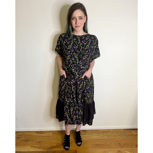 Sarah Bibb Abbie Pockets - Black Lav