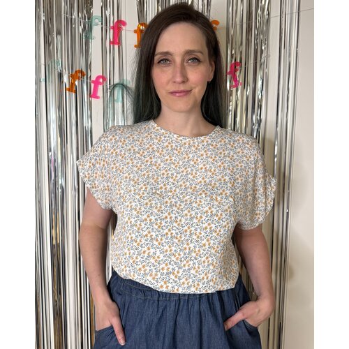 Sarah Bibb Lang Top - Shandy
