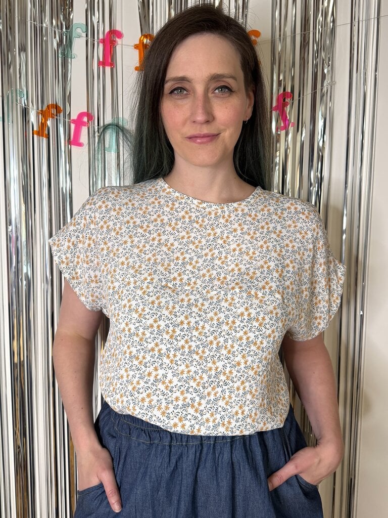 Sarah Bibb Lang Top - Shandy