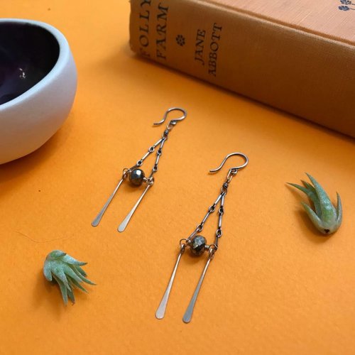 Amy Olson Prospera Earrings - Pyrite Amy Olson Prospera Earrings - Pyrite