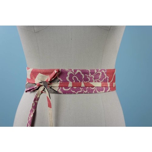 Sarah Bibb Mini Obi Belt - Chrysanthemum Sarah Bibb Mini Obi Belt - Chrysanthemum