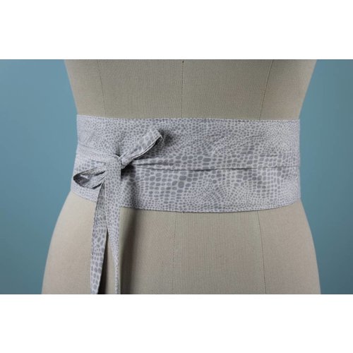 Sarah Bibb Obi Belt - Greystone Sarah Bibb Obi Belt - Greystone