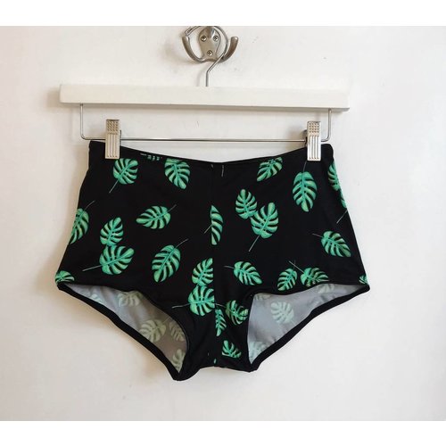 Cameo Hi Waist Brief - Leafy Cameo Hi Waist Brief - Leafy