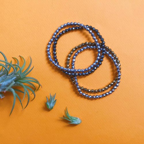 Gold + Stone Disco Bracelet - Multiple Colors Gold + Stone Disco Bracelet - Multiple Colors