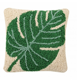 SC-Monstera Cushion Leaf