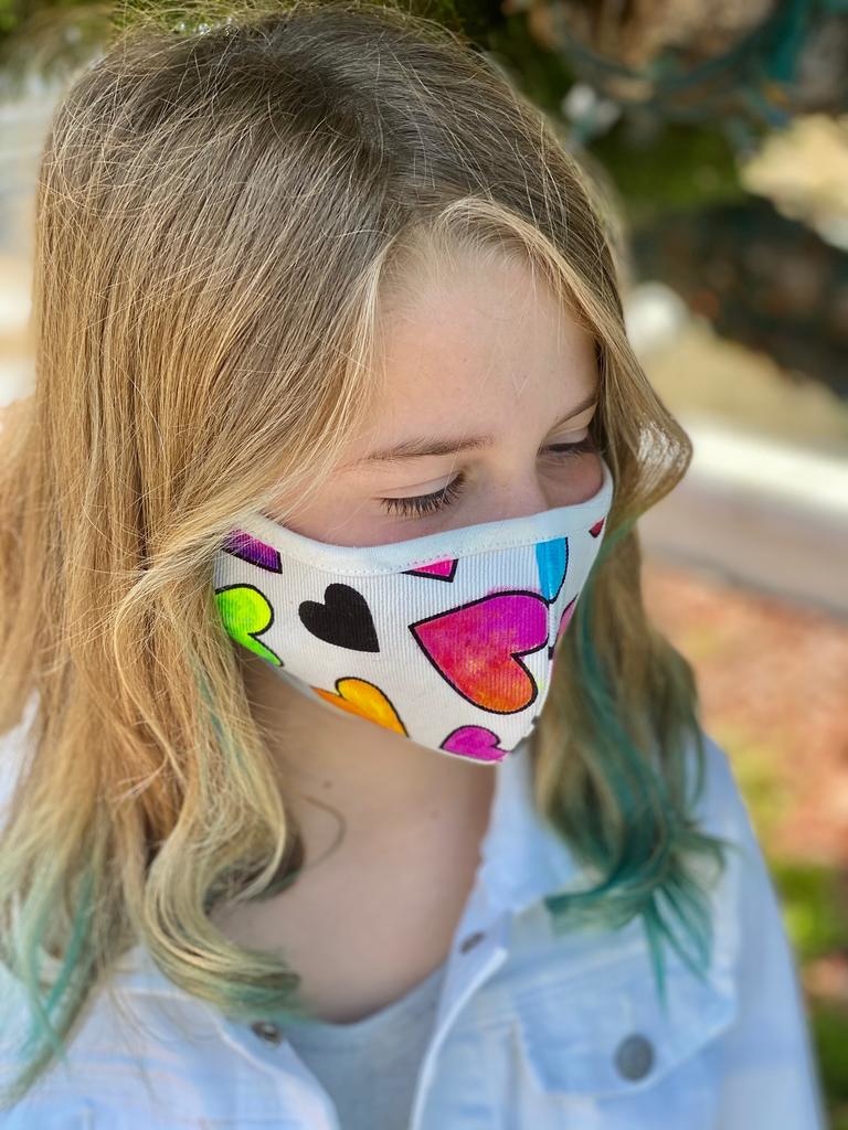 Face Mask PKP Kids Face Mask-Confetti Love
