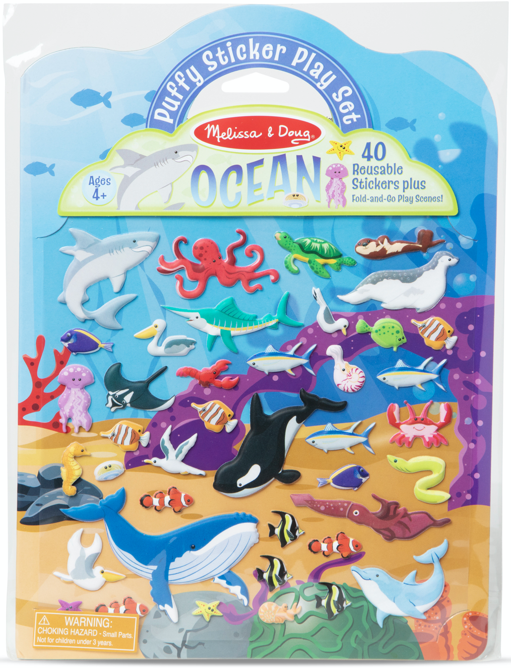 Melissa & Doug Puffy Sticker Play Set- Ocean 30520