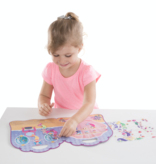 Melissa & Doug Puffy Sticker Play Set - Mermaid 50661