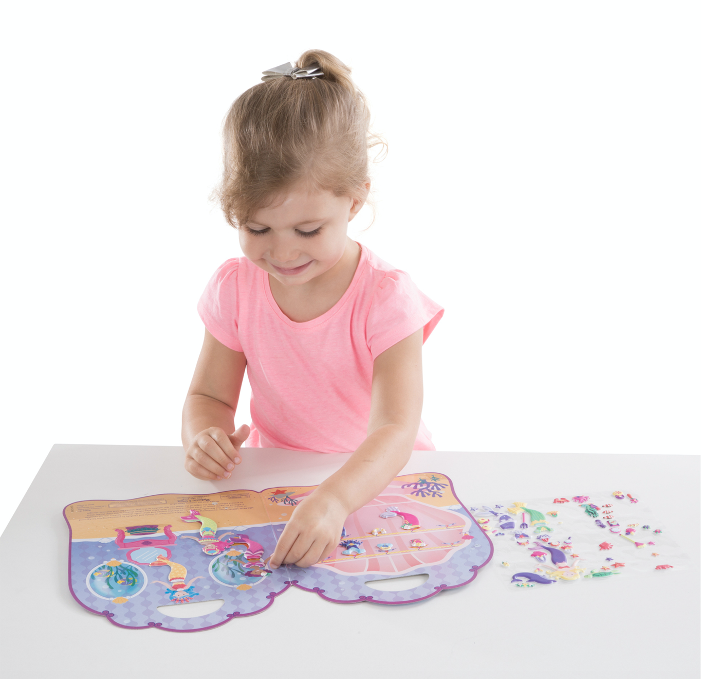 Melissa & Doug Puffy Sticker Play Set - Mermaid 50661