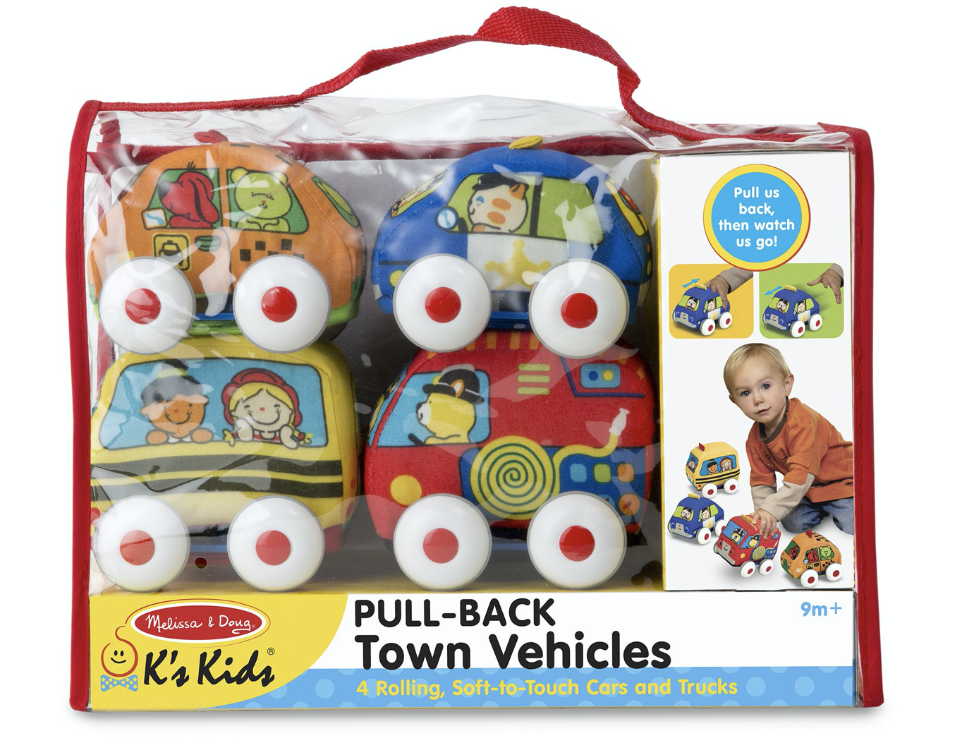 Melissa & Doug Pull Back Vehicles 50473