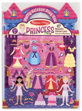 Melissa & Doug Puffy Sticker Play Set Princess 9100