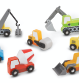 melissa and doug wooden construction site vehicles