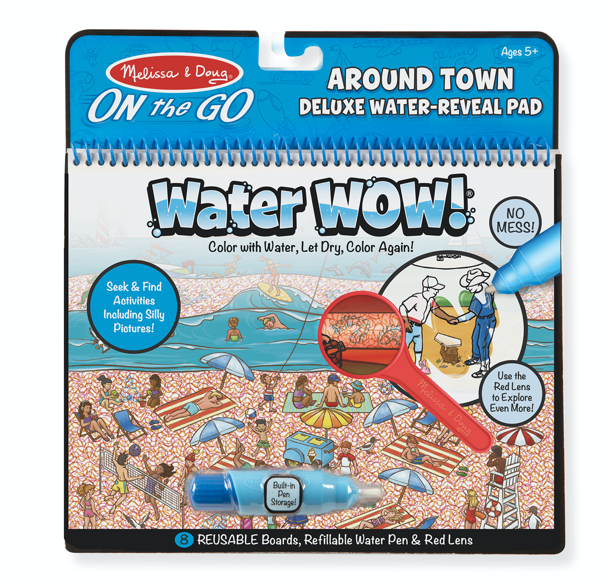 Melissa & Doug Around Town Deluxe Water Wow! 9457