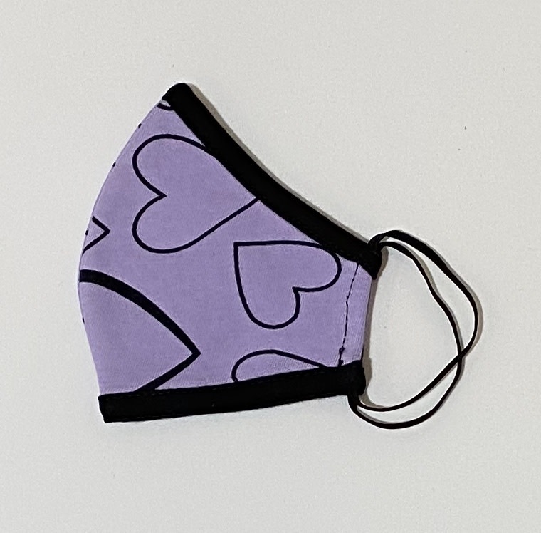 Face Mask PKP Kids Face Mask-Confetti Love Lilac