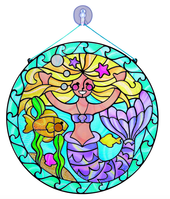 Melissa & Doug Mermaid Stained Glass 9292