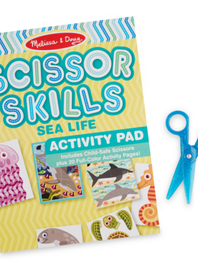 Melissa & Doug Scissor Skills Sea Life Activity Pad 32007