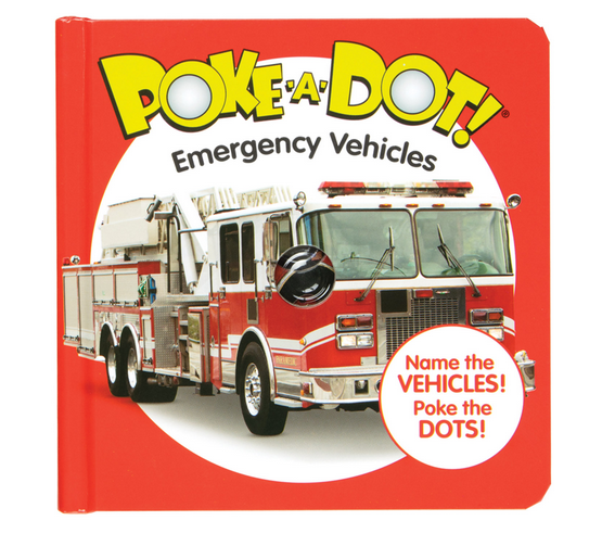 Melissa & Doug Small Poke A Dot: Emergency Vehicles 31355