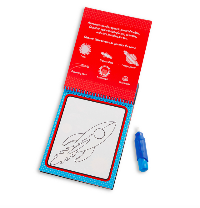Melissa & Doug Water Wow - Space Water Reveal Pad 51133