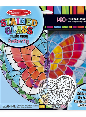 Melissa & Doug Stained Glass Butterfly 9295