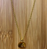 Initial Necklaces, Gold