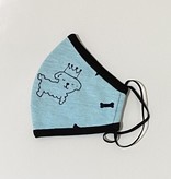 Face Mask PKP Face Mask Puppy Party - Baby Blue