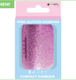 Iscream 745-110 Pink Glitter Ear Buds