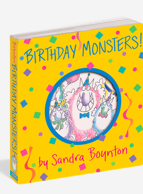 Workman Publishing Co Boynton Birthday Monsters Book