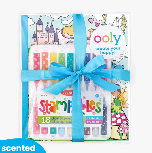 Ooly Princess & Fairies Stampables Coloring Gift Pack 191-179