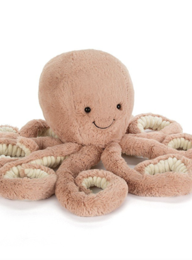 Jellycat Odell Octopus Pink Little ODL2OC