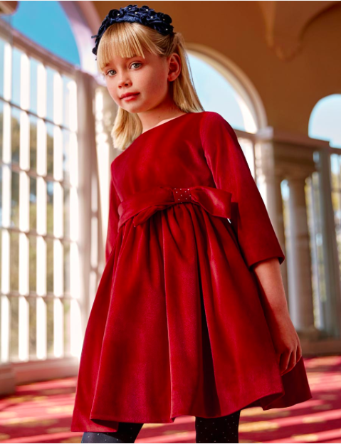 Buy Girls Velvet Dress Online In India  Etsy India