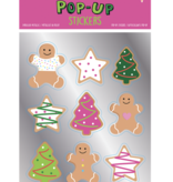 Iscream 700-432 Holiday Cookies Pop Up Stickers