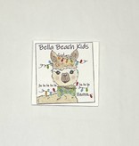 Bella Beach Kids Gift Card Enclosure Card - BBK Fa La La Llama Holiday