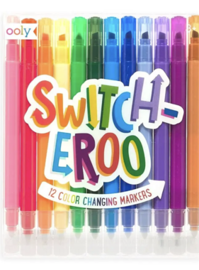 Ooly 130-043 Switch-eroo Color Changing Markers set of 12