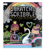 Ooly 161-038 Scratch & Scribble: Princess Garden