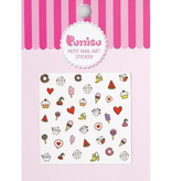 Puttisu Petit Nail Art Sticker Mini  04 Desserts for me