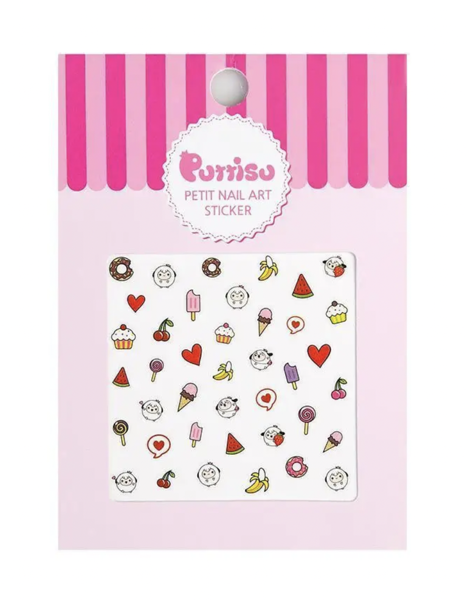 Puttisu Petit Nail Art Sticker Mini  04 Desserts for me