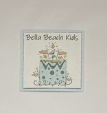 Greeting Cards Enclosure Card - BBK Birthday Cake Blue
