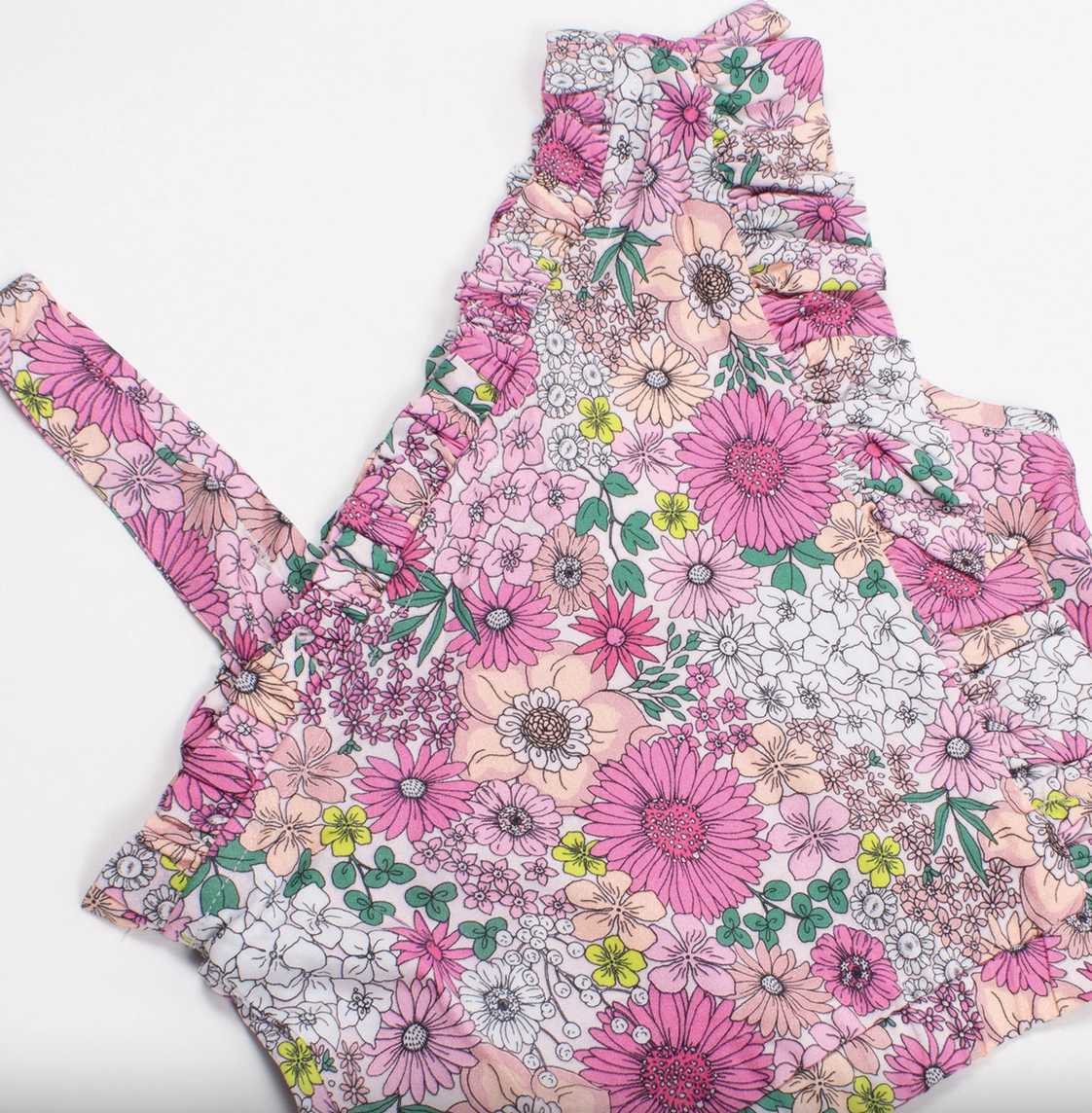 Shade Critters 1 Shoulder Top-Mod Floral Pink SR101-236