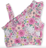Shade Critters 1 Shoulder Top-Mod Floral Pink SR101-236