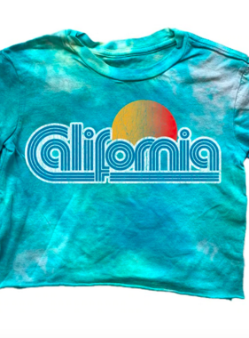 Rowdy Sprout California Not Quite Crop Short Slv Tee