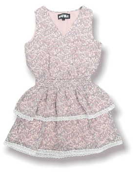 KatieJ NYC Marni Dress-Pink Floral